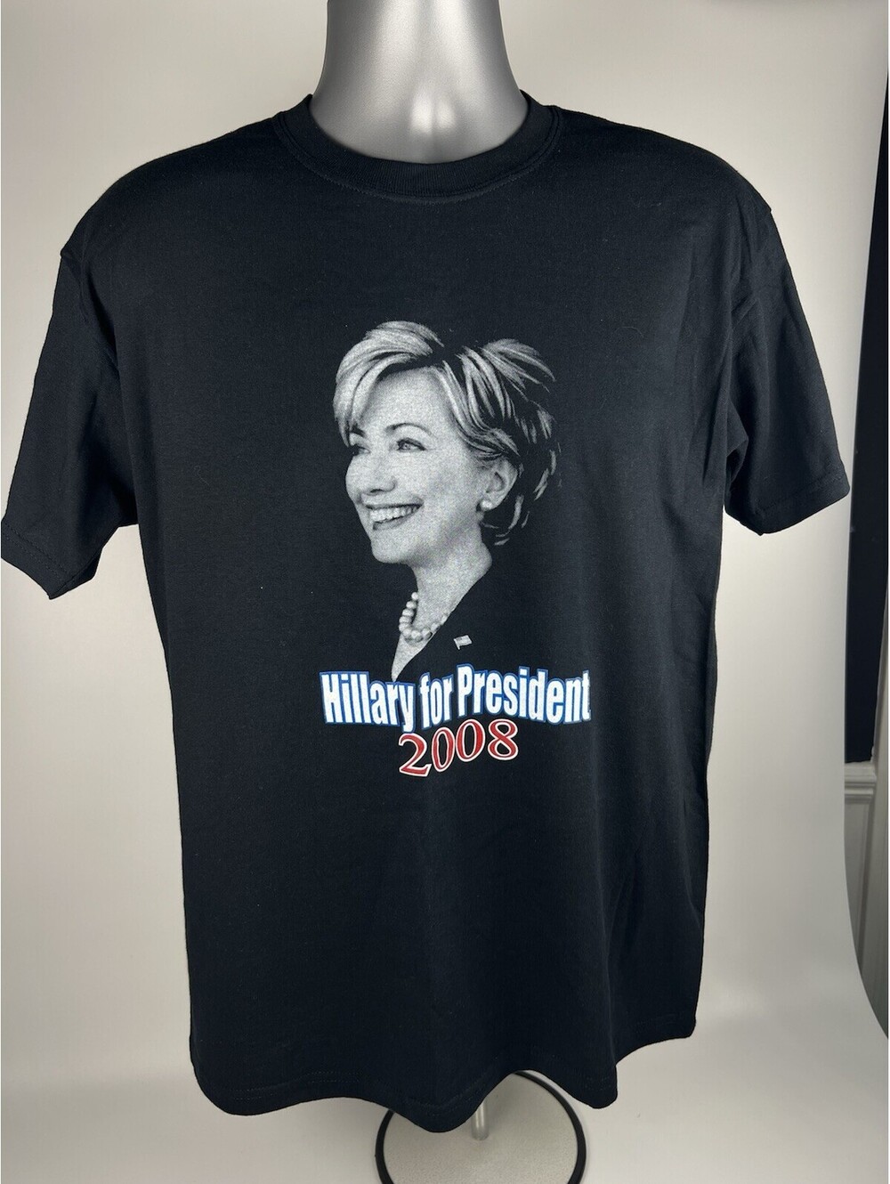 2008 Hillary Clinton for President T-shirt by Gildan- Size M